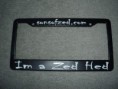 SoZ License Plate Frames
